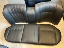 BMW BMW 7 E23 Facelift Black Salon Leather Sport Seat SET Heating SCHWARZ — thumbnail 9