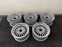 BMW BMW 6.5x14 ET25 ALLOY RIMS 5 series E12 6 series E24 7 E23 E3 E9 ALPINA SET 5PCS — thumbnail 2