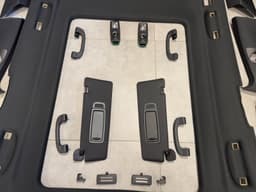 BMW BMW X5 E70 Molded roof lining f panoramic Black Headlining anthracite SET — thumbnail 7