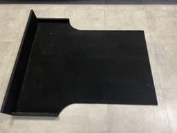 MERCEDES-BENZ Mercedes Benz G Class W463 trunk floor carpet plate Black — thumbnail 1