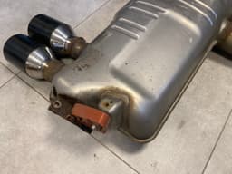 BMW GENUINE BMW X5M E70 X6 E71 Rear muffler with exhaust flap 18307590335 — thumbnail 9