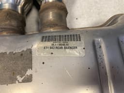 BMW GENUINE BMW X5M E70 X6 E71 Rear muffler with exhaust flap 18307590335 — thumbnail 7