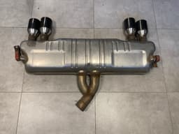 BMW GENUINE BMW X5M E70 X6 E71 Rear muffler with exhaust flap 18307590335 — thumbnail 8