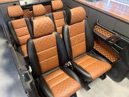 MERCEDES-BENZ Mercedes G class W463 Individual Brown Leather Salon Seat SET 2002-2007 Year — thumbnail 1