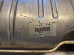 BMW GENUINE BMW X5M E70 X6 E71 Rear muffler with exhaust flap 18307590335 — thumbnail 6