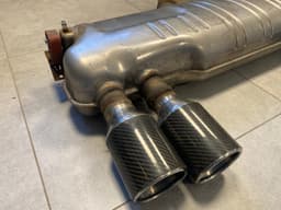 BMW GENUINE BMW X5M E70 X6 E71 Rear muffler with exhaust flap 18307590335 — thumbnail 2