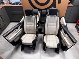 LAND ROVER Land Rover Range Rover Sport L320 Leather salon Seats door trims EBONY IVORY RHD — thumbnail 2