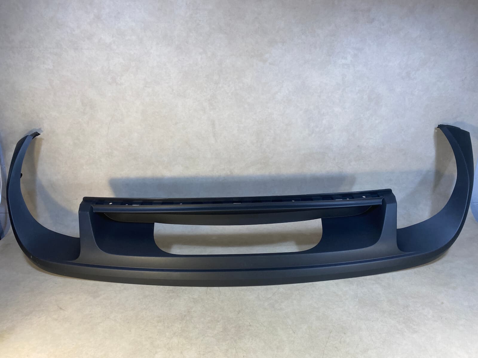 VW NEW OEM VW TOUAREG Rear Bumper Insert Cover Satin Black 7P6807482D9B9