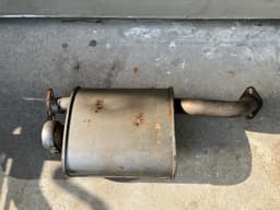 MERCEDES-BENZ Mercedes G class W463 GENUINE Exhaust Muffler A4634905301 — thumbnail 7