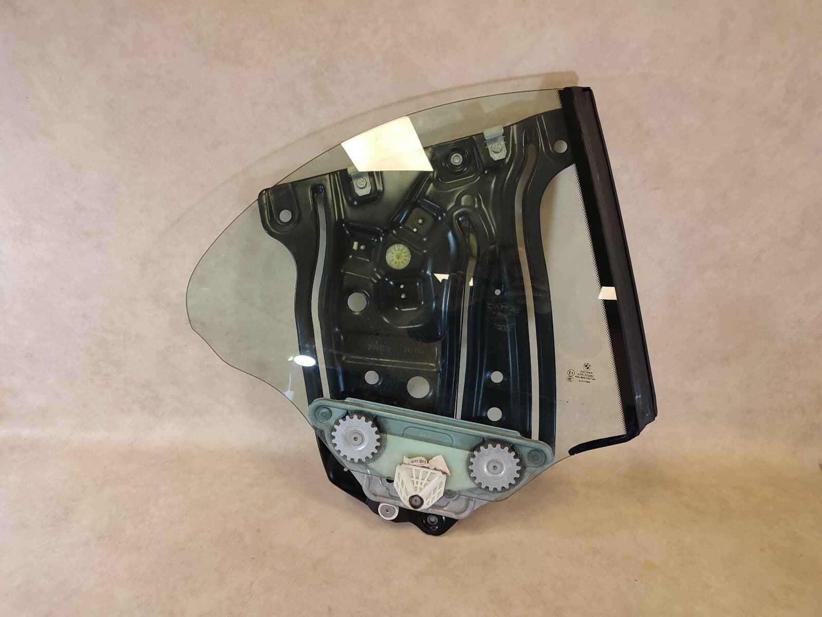BMW Cabrio 6 F12 LCI Genuine Side Window, Green Right with Motor & Window Lifter