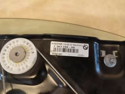 BMW BMW Cabrio 6 F12 LCI Genuine Side Window, Green Right with Motor & Window Lifter — thumbnail 8