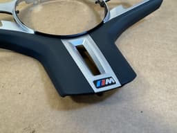 BMW BMW 5 6 7 X3 X4 G30 G31 G32 G11 G12 G01 G02 G08 Used M Steering Wheel Trim Cover — thumbnail 2