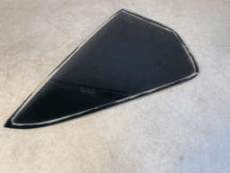 BMW GENUINE BMW 7 E23 Fixed Door Triangle Window Rear RIGHT 51341849996 — thumbnail 6