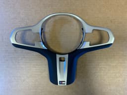 BMW BMW 5 6 7 X3 X4 G30 G31 G32 G11 G12 G01 G02 G08 M Steering Wheel Trim Cover — thumbnail 1