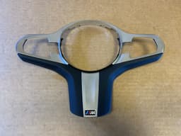 BMW BMW 5 6 7 X3 X4 G30 G31 G32 G11 G12 G01 G02 G08 M Steering Wheel Trim Cover — thumbnail 2