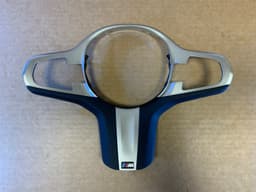 BMW BMW 5 6 7 X3 X4 G30 G31 G32 G11 G12 G01 G02 G08 M Steering Wheel Trim Cover — thumbnail 1
