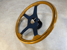 BMW GENUINE BMW E23 7 Wooden Steering Wheel 4 SPOKE 32331117369 — thumbnail 5