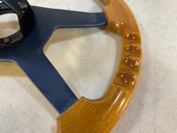 BMW GENUINE BMW E23 7 Wooden Steering Wheel 4 SPOKE 32331117369 — thumbnail 10
