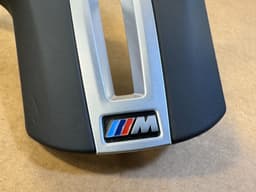 BMW BMW 5 6 7 X3 X4 G30 G31 G32 G11 G12 G01 G02 G08 Used M Steering Wheel Trim Cover — thumbnail 7