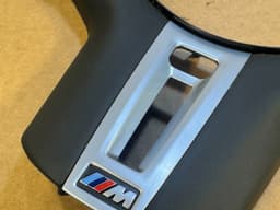 BMW BMW 5 F90 X3 M F97 X4 M F98 M Steering Wheel Leather Trim Cover Heting button — thumbnail 6