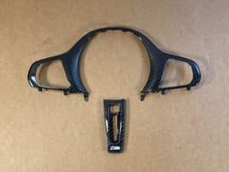 BMW BMW M3 M4 G82 G20 G22 G26 G29 F40 F44 STEERING WHEEL CARBON TRIM COMPETITION TJA — thumbnail 1