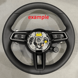 PORSCHE Steering wheel for Porsche 911 992 Panamera 971.2 Taycan GENUINE Nappa Leather — thumbnail 2