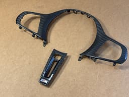 BMW BMW M3 M4 G82 G20 G22 G26 G29 F40 F44 STEERING WHEEL CARBON TRIM COMPETITION TJA — thumbnail 2