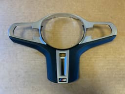 BMW BMW 5 6 7 X3 X4 G30 G31 G32 G11 G12 G01 G02 G08 M Steering Wheel Trim Cover — thumbnail 2