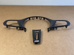 BMW BMW M3 M4 G82 G20 G22 G26 G29 F40 F44 STEERING WHEEL CARBON TRIM COMPETITION — thumbnail 7