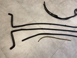 MERCEDES-BENZ Mercedes G class W463 GENUINE SunRoof Drain tubes manhole hoses — thumbnail 2