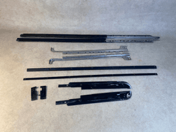 BMW GENUINE BMW 7 Series E23 Sunroof Guide Rail Bracket Rails Set — thumbnail 7