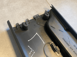 VW VW Touareg GENUINE B Pillar Cover Trim Left Side 7L6867239 — thumbnail 10