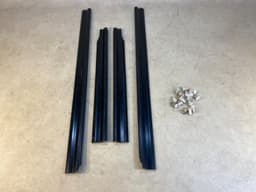 BMW BMW 7 E23 GENUINE Sill Strip Trim SET x4 psc — thumbnail 1