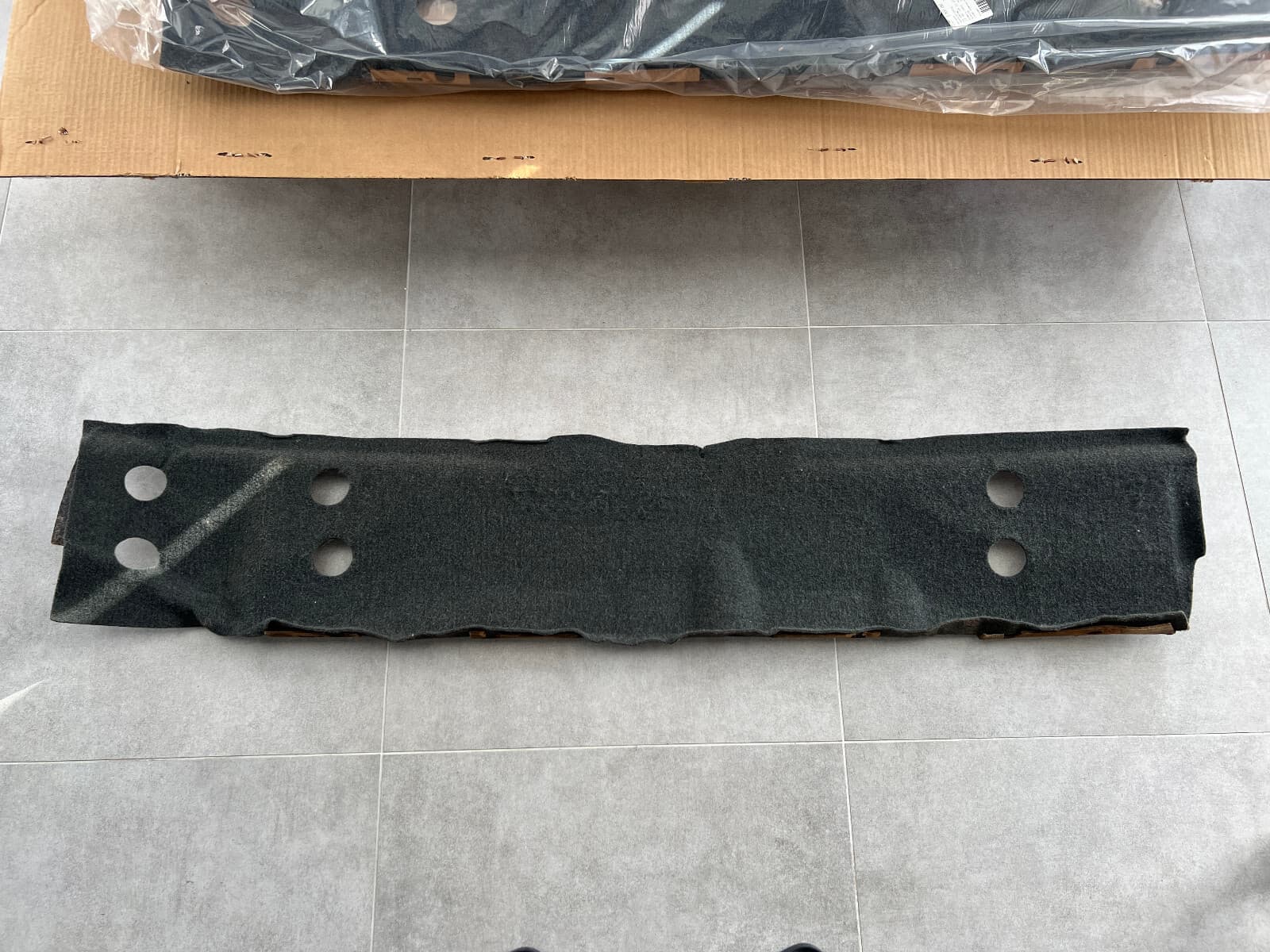 BMW 7 E23 GENUINE TRUNK REAR TRIM PANEL 51471900260