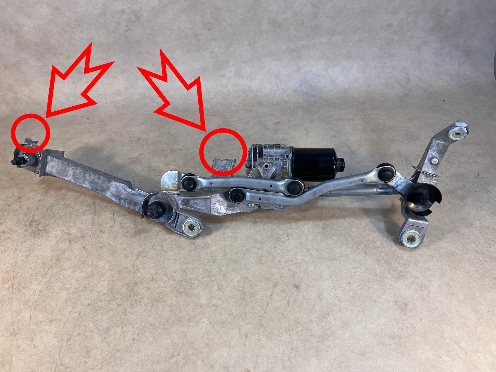 LEXUS LEXUS RX450H RX350 MOTOR LINK ASSY FRONT WIPER OEM 85010-48270