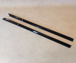 BMW BMW 5 E39 Genuine Wooden Strip, Door trim Rear Right & Left SET 7050886 7050885 — thumbnail 1