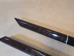 BMW BMW 5 E39 Genuine Wooden Strip, Door trim Rear Right & Left SET 7050886 7050885 — thumbnail 5