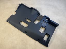 BMW BMW E70 E71 X5 X6 Left Drivers Footwell Lower Dash Pedal Trim Panel Genuine — thumbnail 3