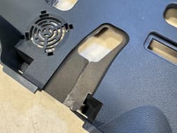 BMW BMW E70 E71 X5 X6 Left Drivers Footwell Lower Dash Pedal Trim Panel Genuine — thumbnail 8