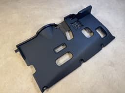 BMW BMW E70 E71 X5 X6 Left Drivers Footwell Lower Dash Pedal Trim Panel Genuine — thumbnail 1