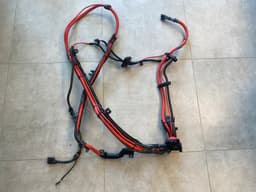 BMW GENUINE BMW X5 E70 X6 E71 Battery cable positive, below-floor 61129154714 — thumbnail 2