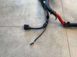 BMW GENUINE BMW X5 E70 X6 E71 Battery cable positive, below-floor 61129154714 — thumbnail 3
