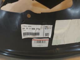 BMW BMW 6 Series E63 E64 Genuine Cover, Wheell Housing, Front Right 51717009716 — thumbnail 4