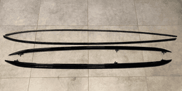 BMW BMW X5 E70 / E70 LCI GENUINE ROOF RAIL MOLDING Shadow Line LEFT & RIGHT SET — thumbnail 1