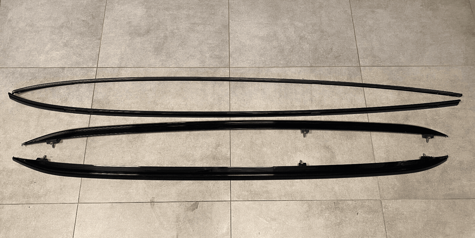 BMW X5 E70 / E70 LCI GENUINE ROOF RAIL MOLDING Shadow Line LEFT & RIGHT SET
