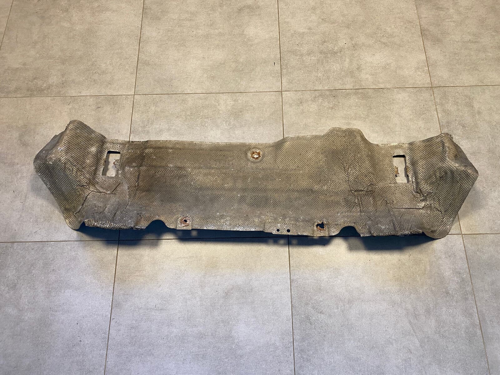GENUINE BMW X5 E70 Heat insulator rear silencer 51487158415