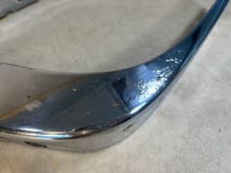 BMW BMW 7 E23 front bumper 3 pcs chrome trim set 51111880561 51111920788 51111880562 — thumbnail 5