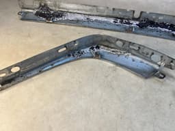 BMW BMW 7 E23 front bumper 3 pcs chrome trim set 51111880561 51111920788 51111880562 — thumbnail 10