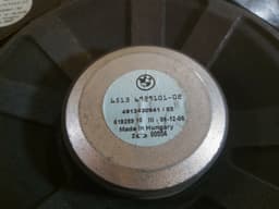 BMW BMW 5 6 SERIES E60 E61 E63 SUBWOOFER SPEAKER CENTRAL BASS WOOFER LEFT 6513692910 — thumbnail 8