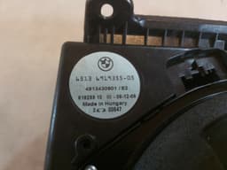 BMW BMW 5 6 SERIES E60 E61 E63 SUBWOOFER SPEAKER CENTRAL BASS WOOFER LEFT 6513692910 — thumbnail 9